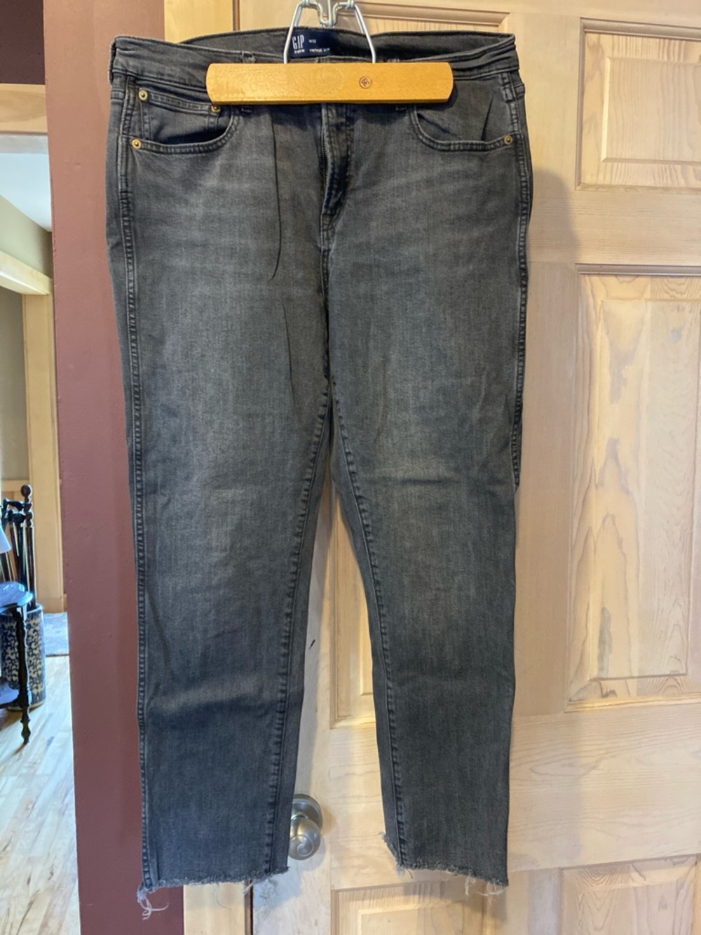 GAP Gray Vintage Slim Denim Jeans